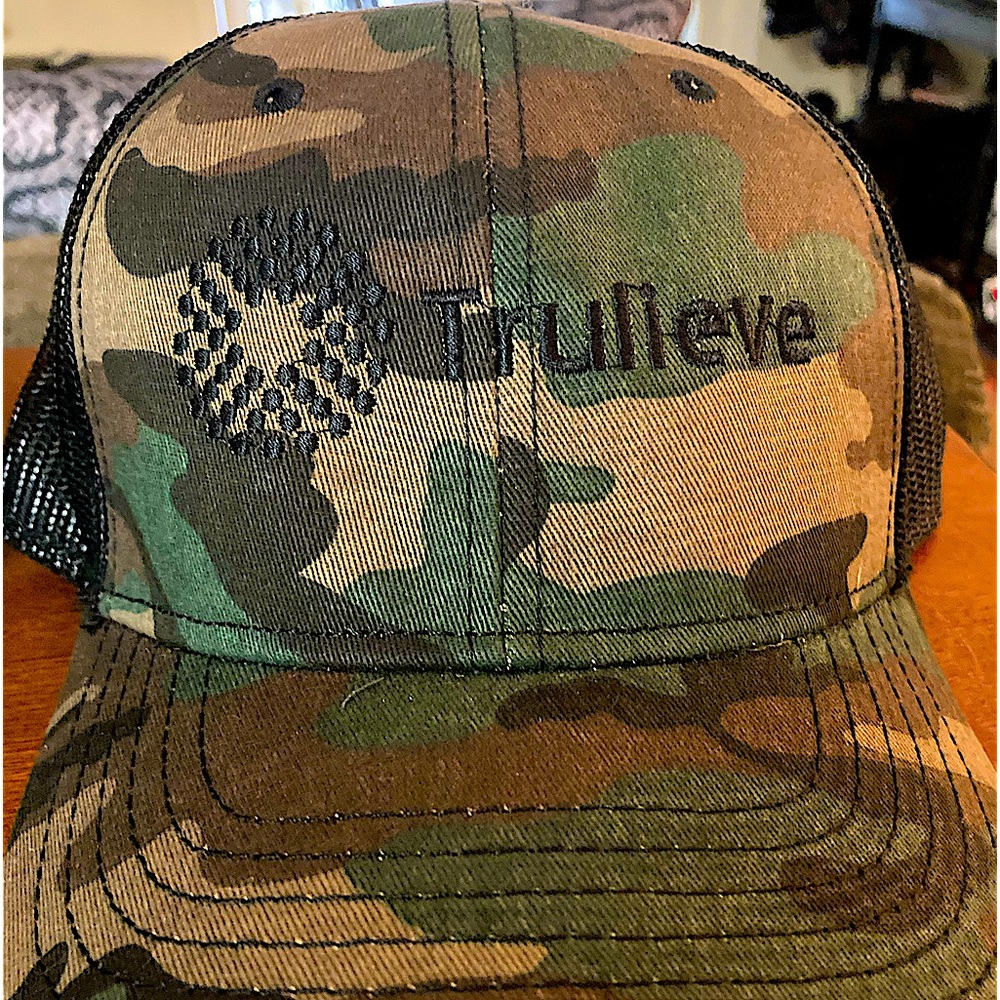 Trulieve Camo trucker adjustable hat